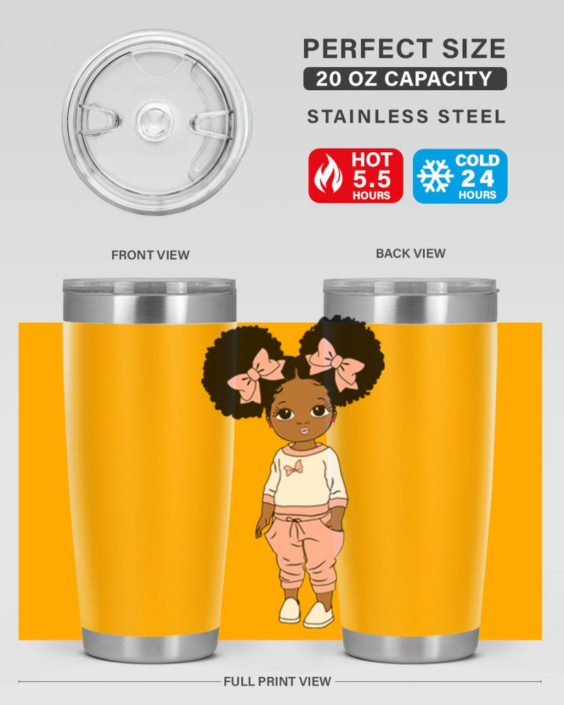 Black girl style 9#- women-girls- Tumbler