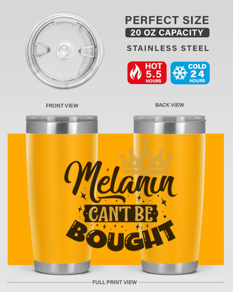 Melanin cant be bought Style 22#- women-girls- Tumbler