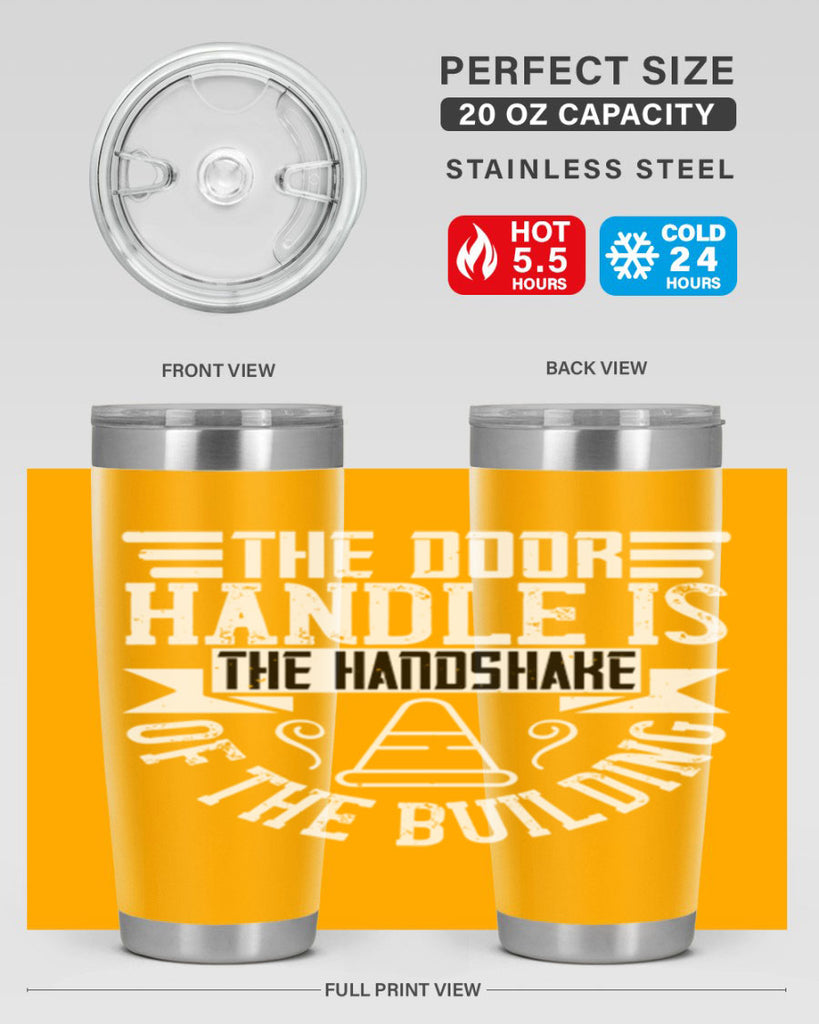 The door handle is the handshake of the building Style 14#- architect- tumbler