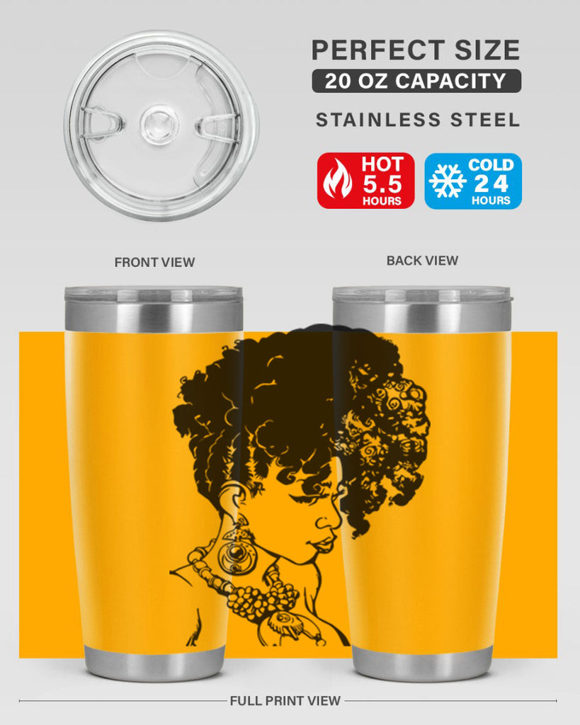 black women - queen 40#- women-girls- Tumbler