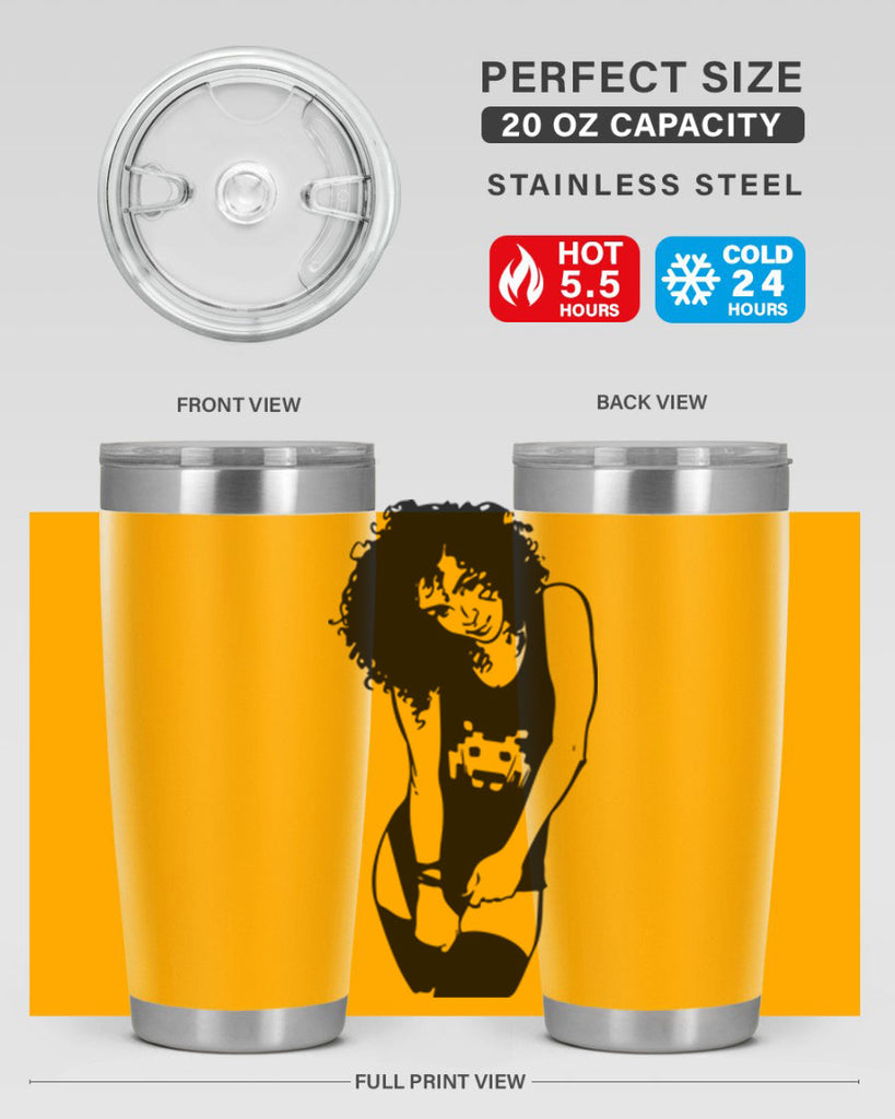 black women - queen 61#- women-girls- Tumbler