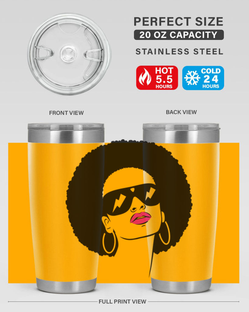 black women - queen 66#- women-girls- Tumbler