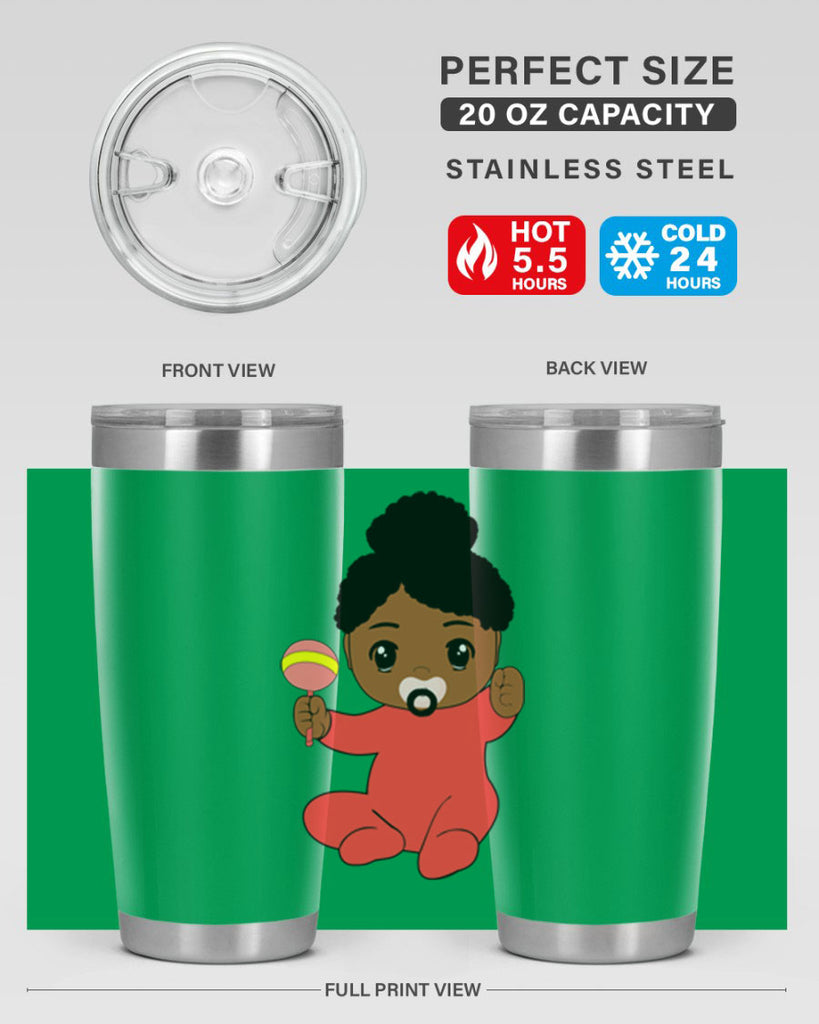 Black baby style 4#- women-girls- Tumbler