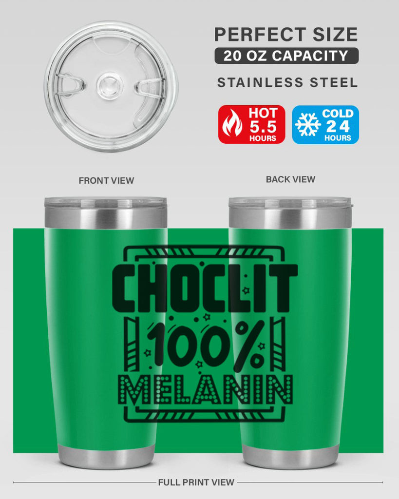 Choclit melanin Style 46#- women-girls- Tumbler