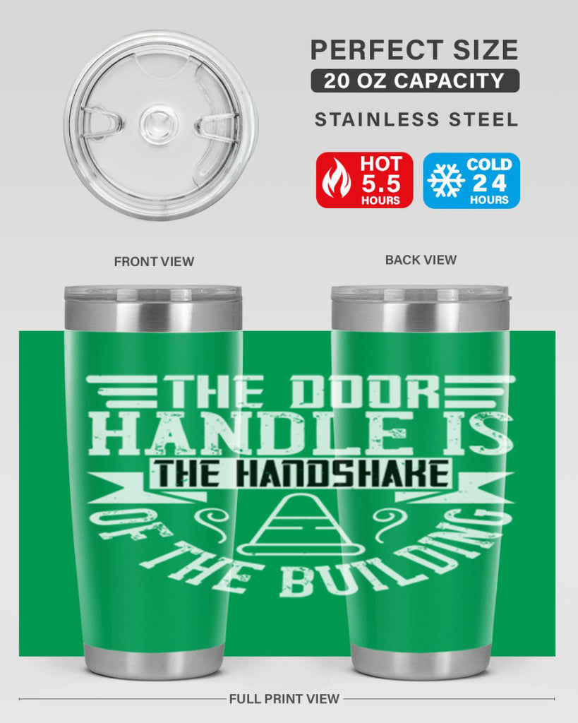 The door handle is the handshake of the building Style 14#- architect- tumbler