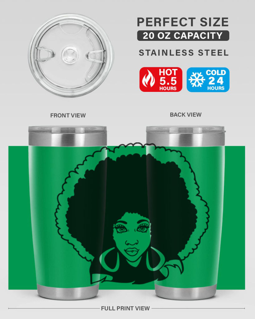 black women - queen 60#- women-girls- Tumbler