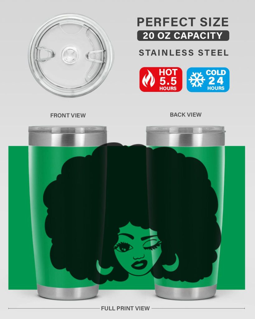 black women - queen 74#- women-girls- Tumbler