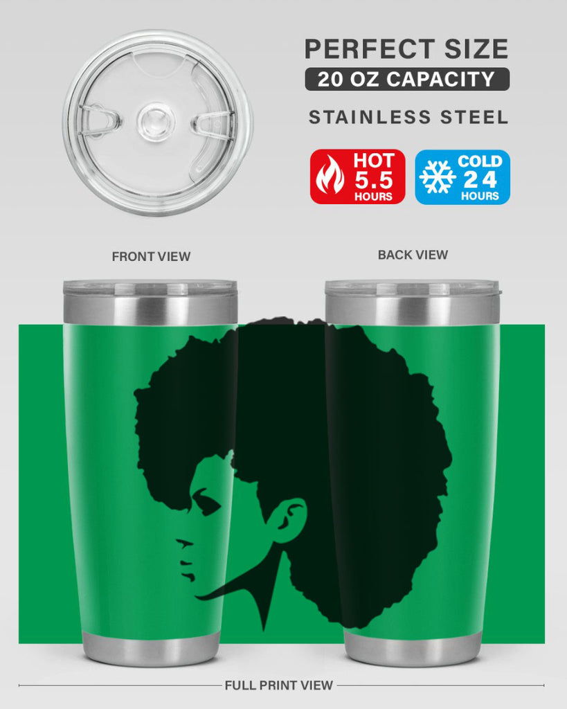 black women - queen 80#- women-girls- Tumbler