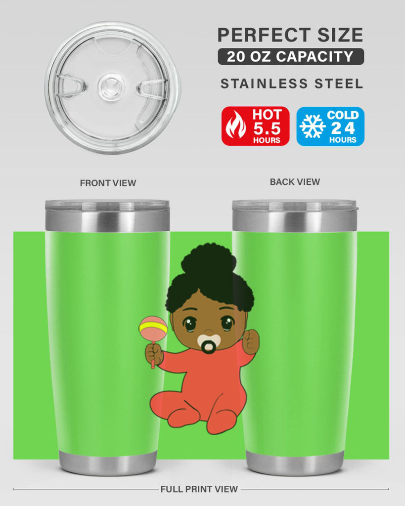 Black baby style 4#- women-girls- Tumbler