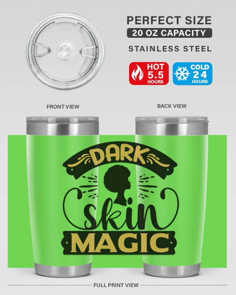 Dark skin magic Style 42#- women-girls- Tumbler
