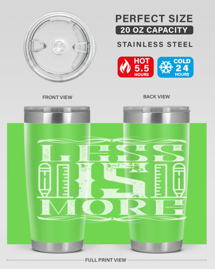 Less is more Style 27#- architect- tumbler