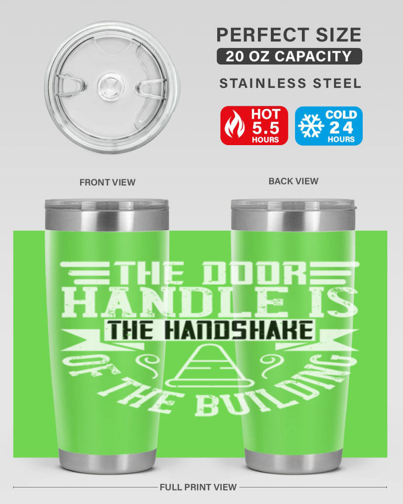 The door handle is the handshake of the building Style 14#- architect- tumbler