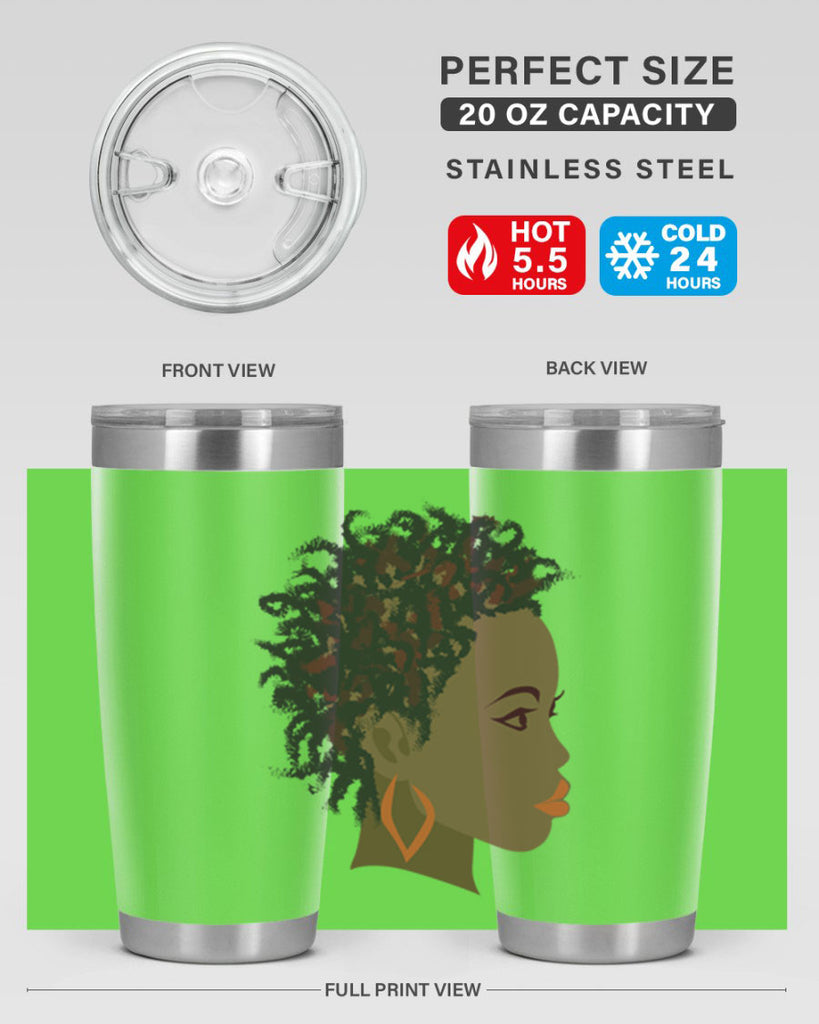african girl 90#- women-girls- Tumbler