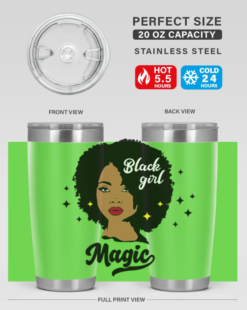 black girl magic 20#- women-girls- Tumbler