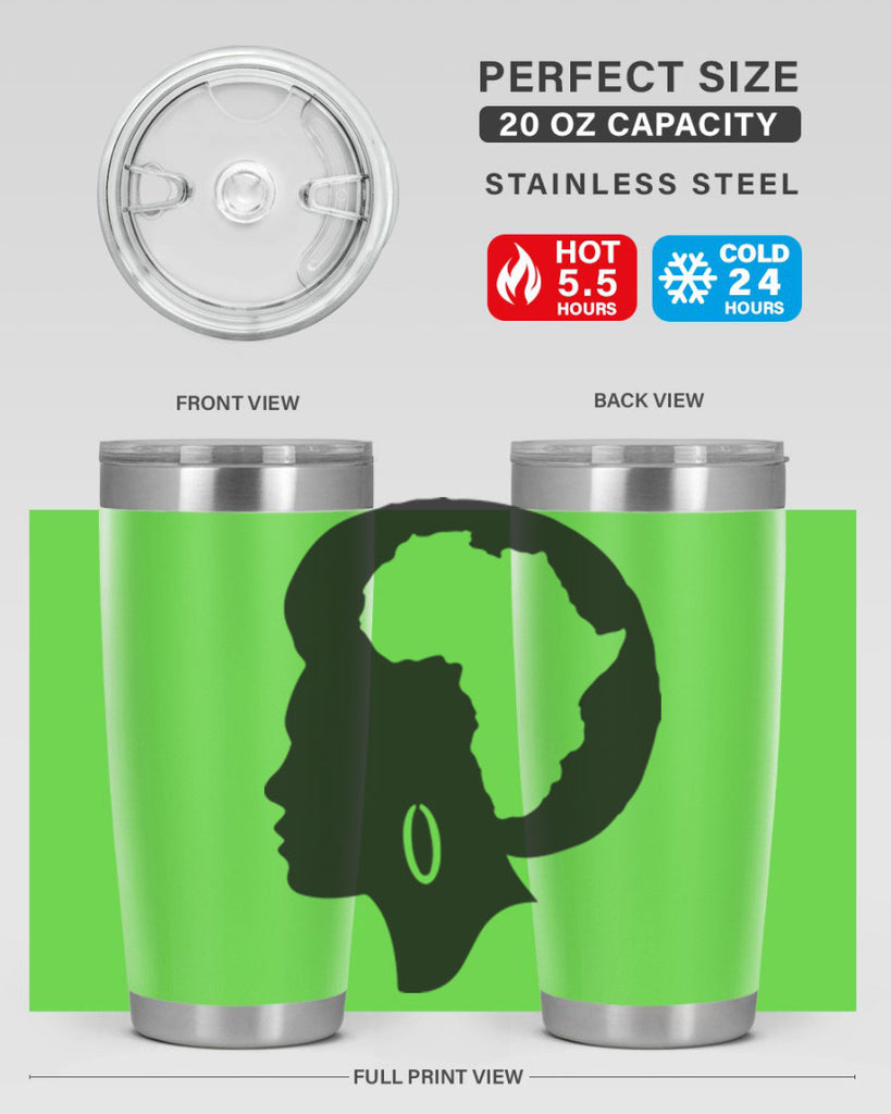 black hostory month africa cocoandbanana 56#- women-girls- Tumbler