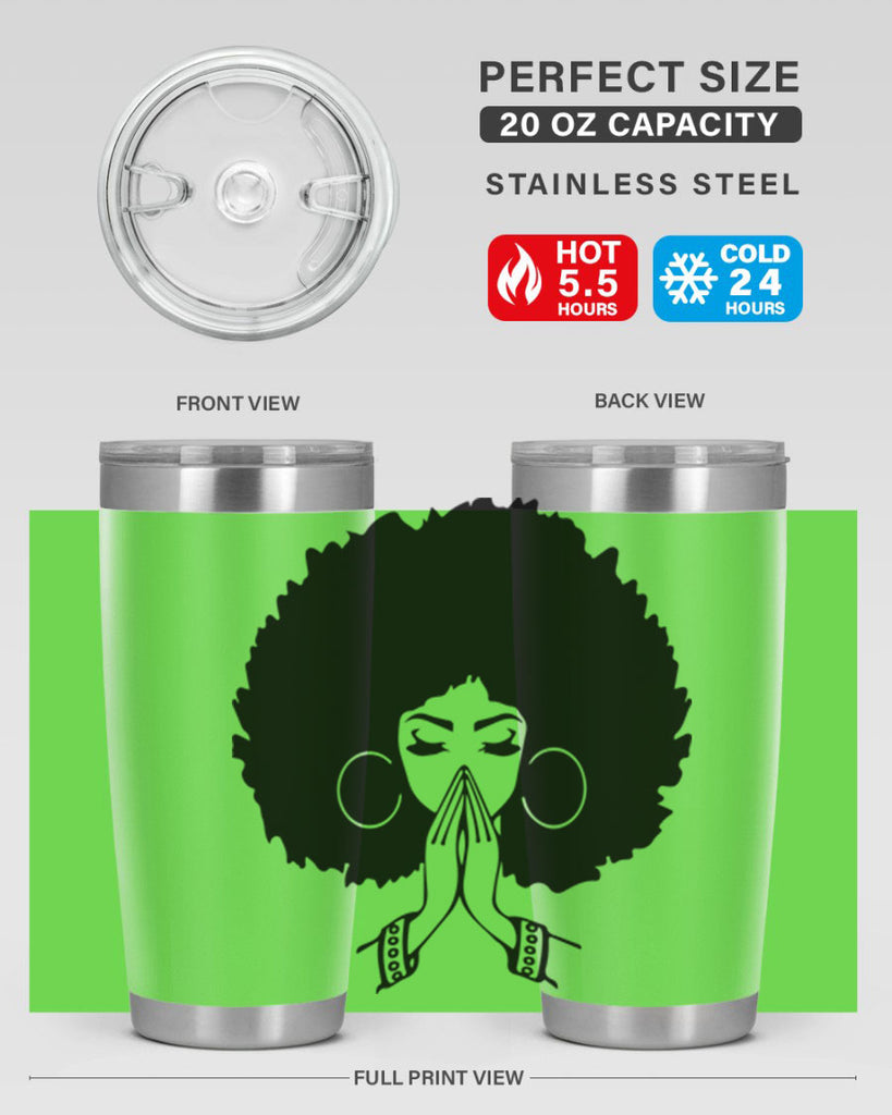 black women - queen 21#- women-girls- Tumbler
