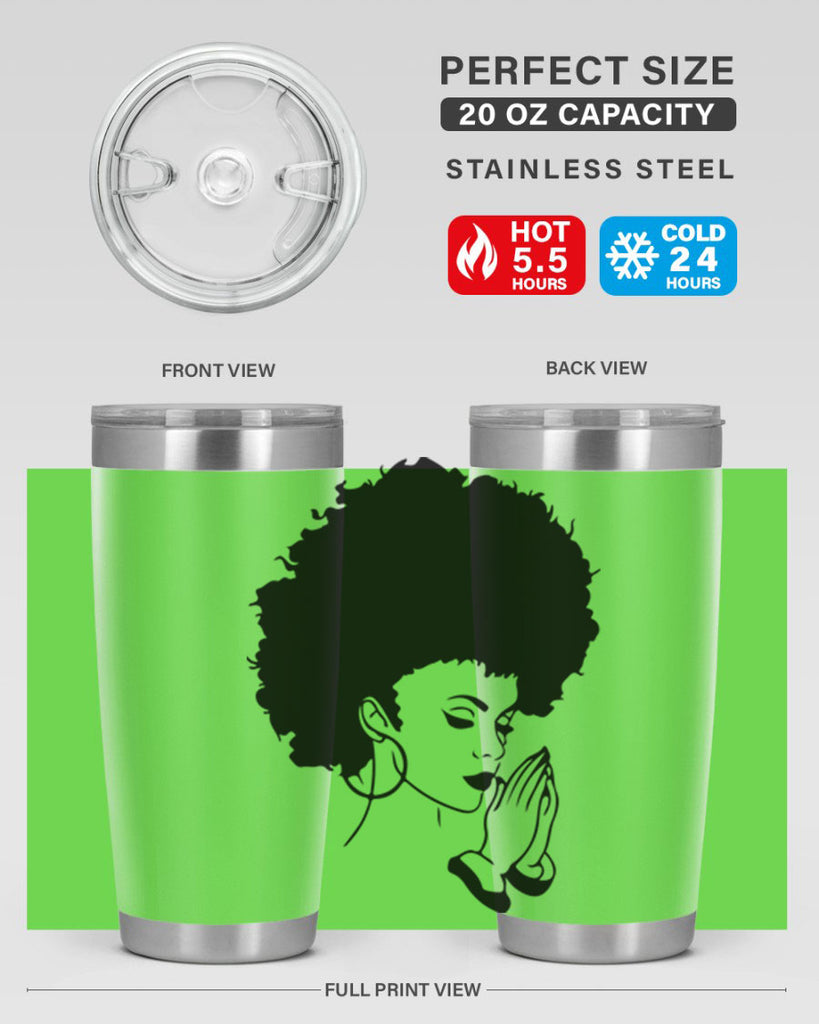 black women - queen 22#- women-girls- Tumbler