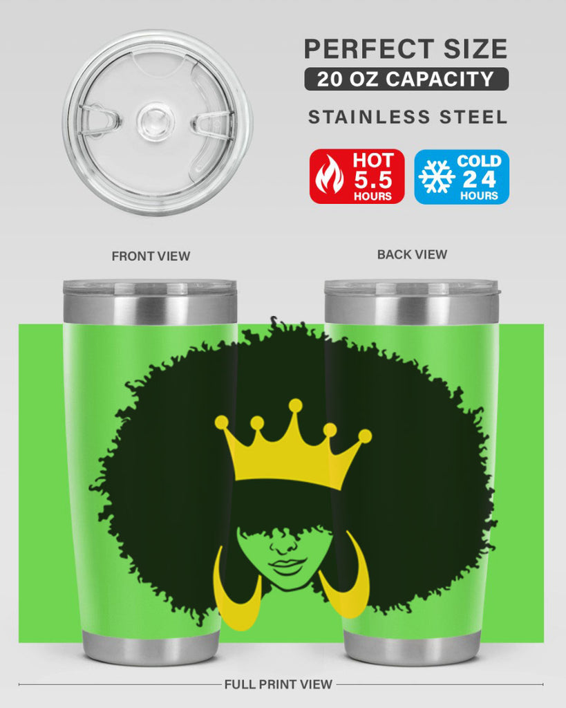 black women - queen 71#- women-girls- Tumbler
