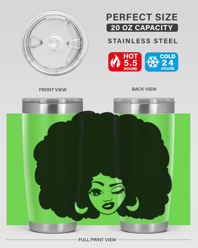 black women - queen 73#- women-girls- Tumbler