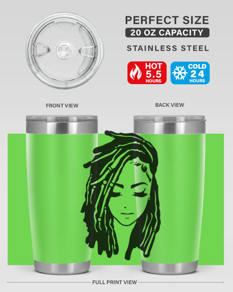 black women - queen 7#- women-girls- Tumbler
