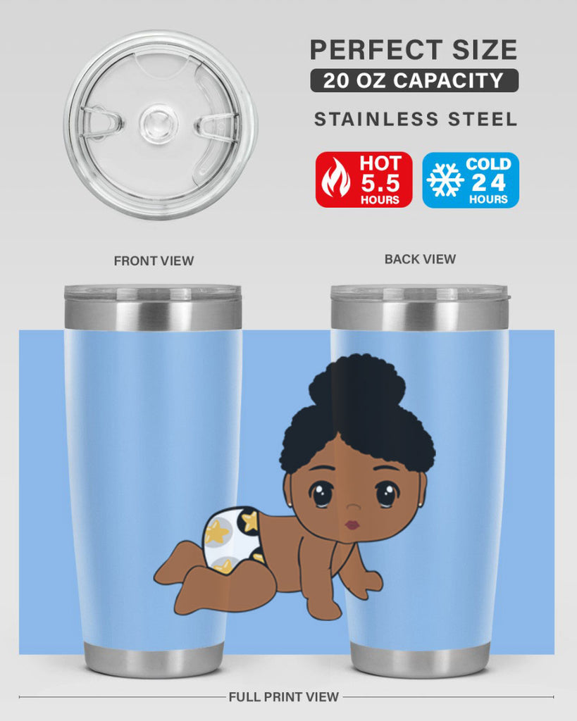 Black baby style 6#- women-girls- Tumbler