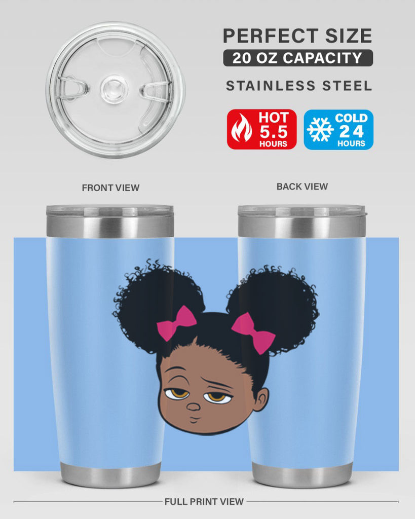 Black girl style 1#- women-girls- Tumbler