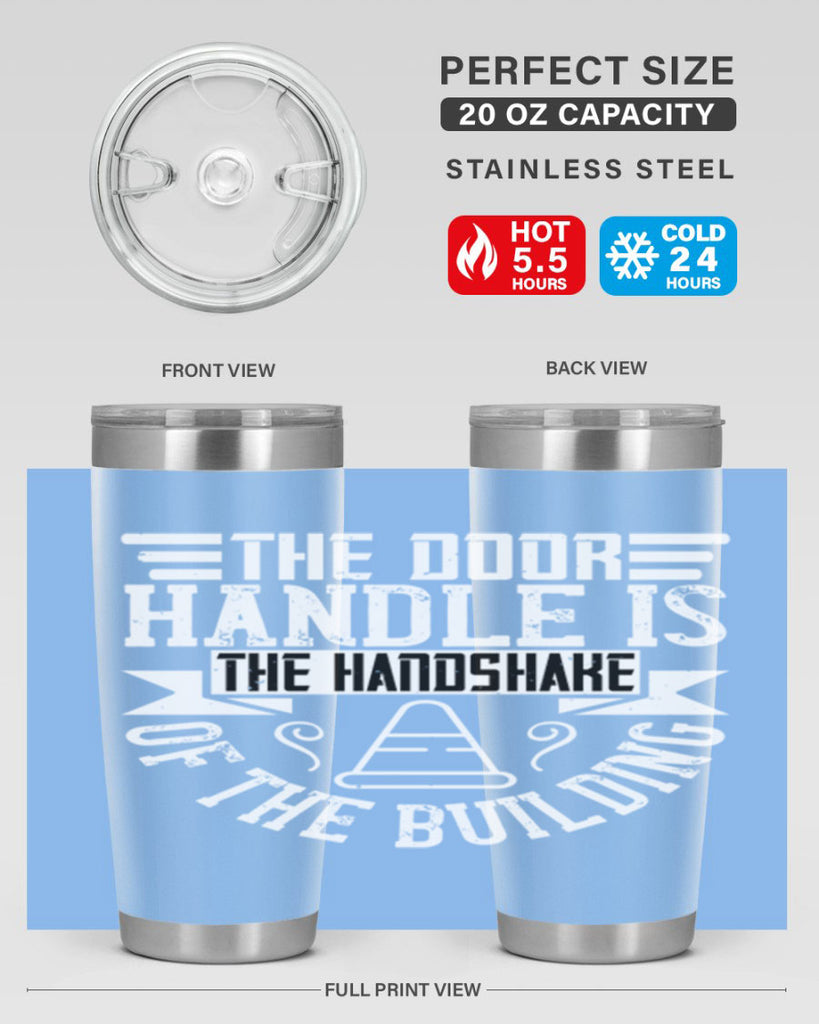 The door handle is the handshake of the building Style 14#- architect- tumbler