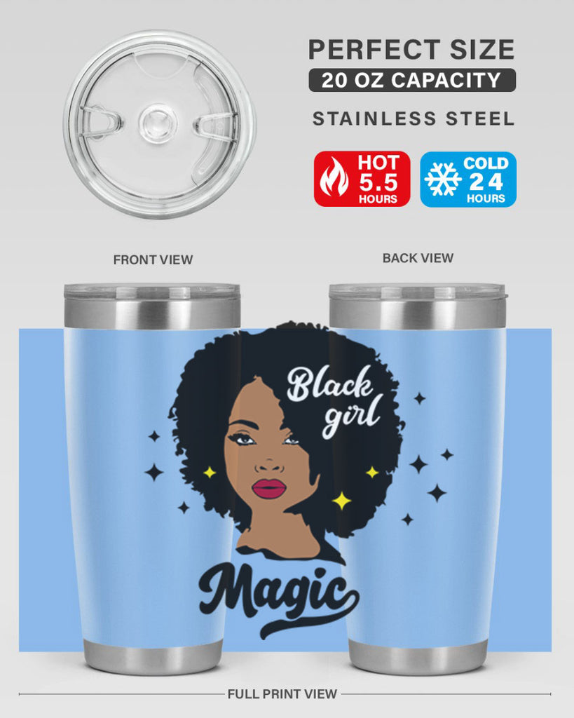 black girl magic 20#- women-girls- Tumbler