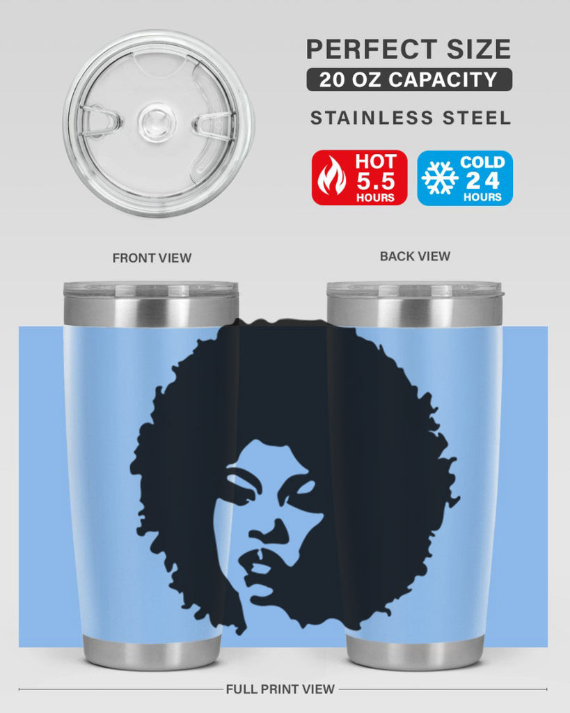 black women - queen 3#- women-girls- Tumbler