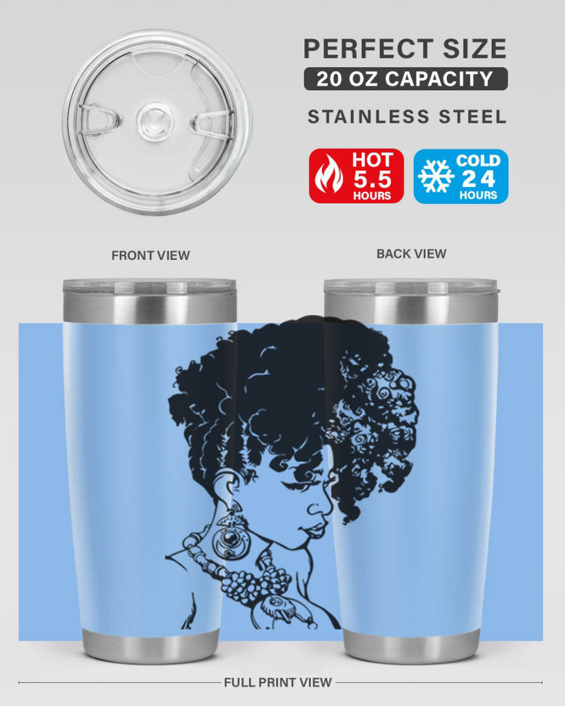 black women - queen 40#- women-girls- Tumbler