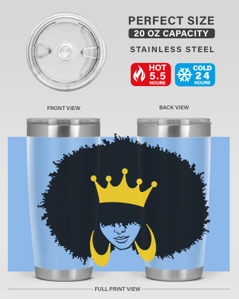 black women - queen 71#- women-girls- Tumbler