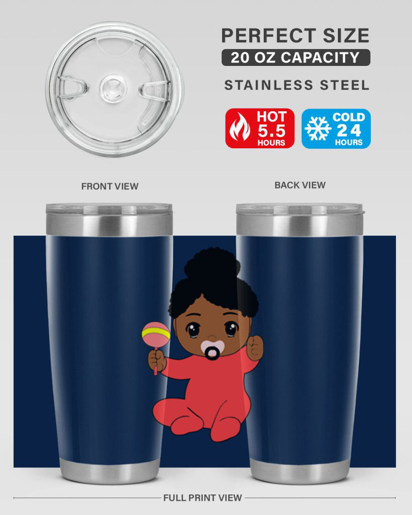 Black baby style 4#- women-girls- Tumbler
