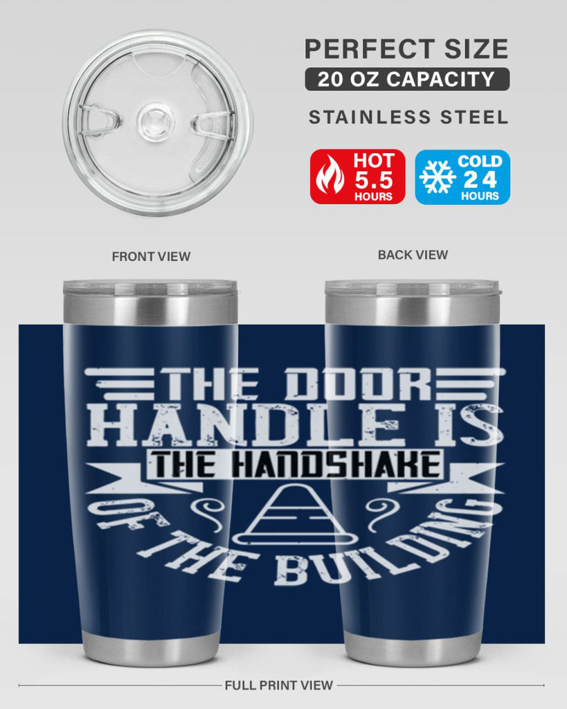 The door handle is the handshake of the building Style 14#- architect- tumbler