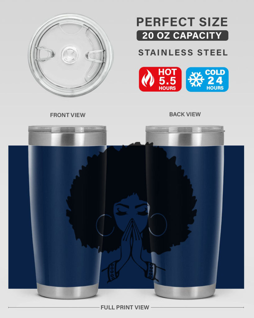 black women - queen 21#- women-girls- Tumbler