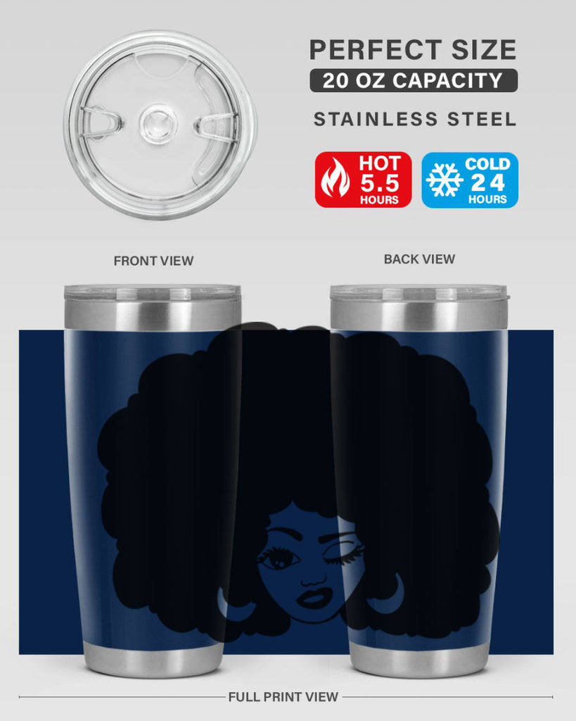 black women - queen 73#- women-girls- Tumbler