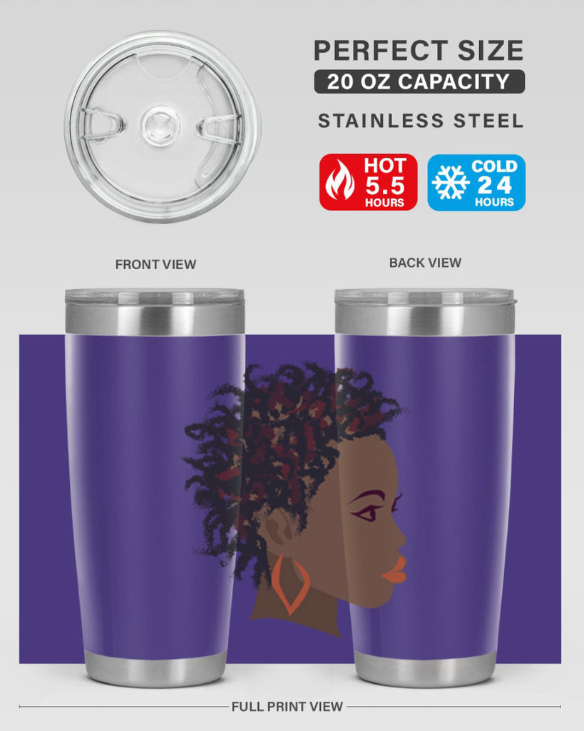 african girl 90#- women-girls- Tumbler