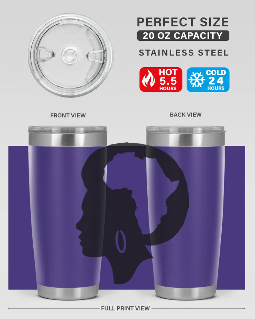 black hostory month africa cocoandbanana 56#- women-girls- Tumbler