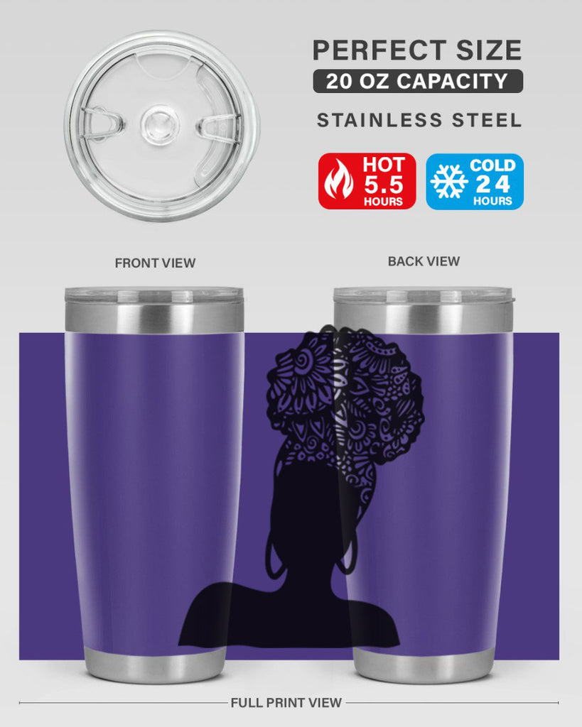 black women - queen 14#- women-girls- Tumbler