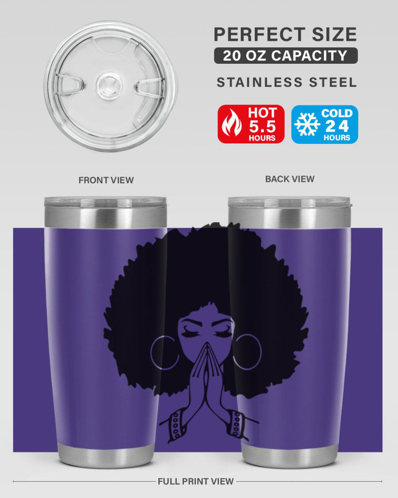 black women - queen 21#- women-girls- Tumbler