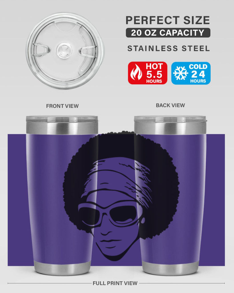 black women - queen 70#- women-girls- Tumbler