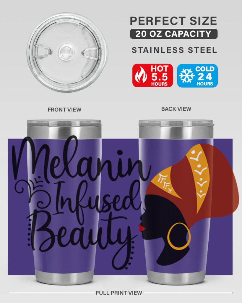 melanin infused beauty Style 20#- women-girls- Tumbler