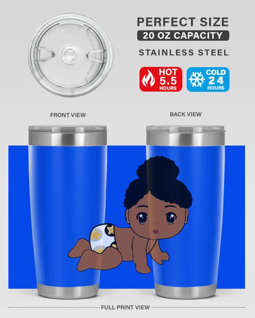 Black baby style 6#- women-girls- Tumbler