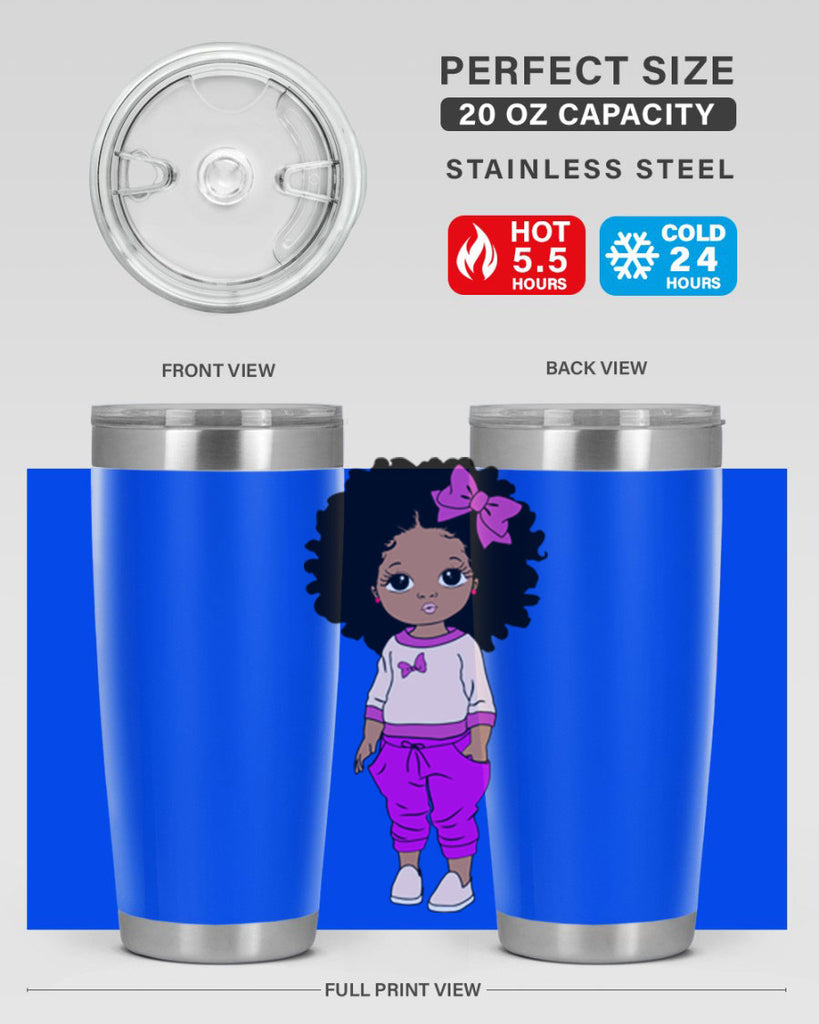 Black girl style 10#- women-girls- Tumbler