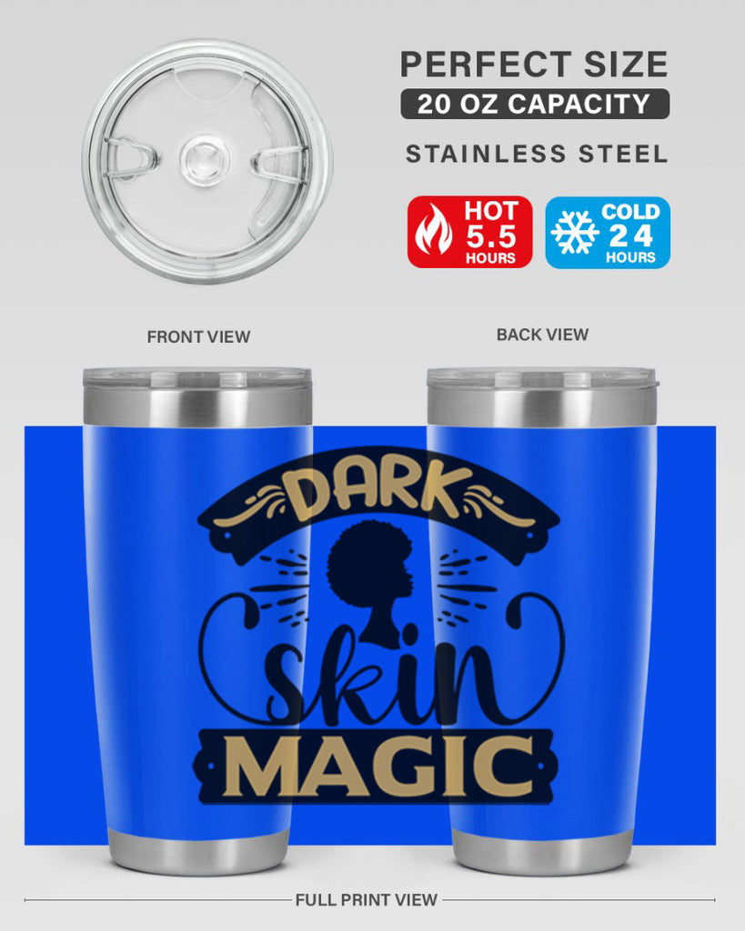 Dark skin magic Style 42#- women-girls- Tumbler