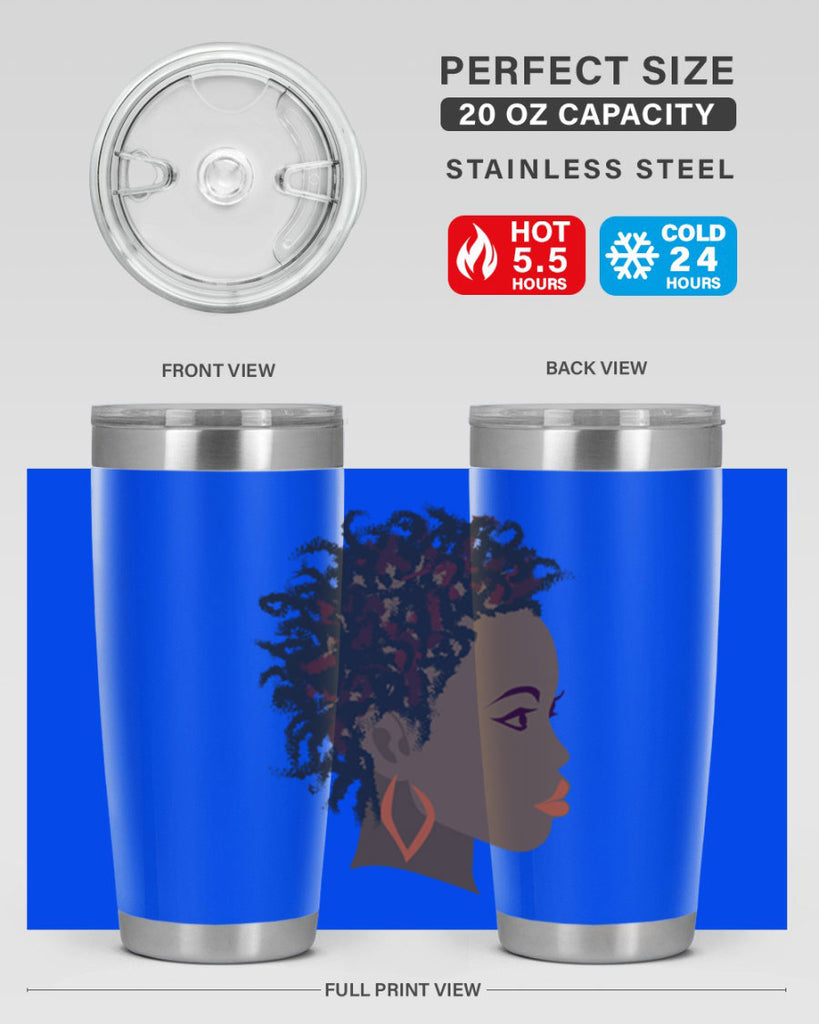 african girl 90#- women-girls- Tumbler