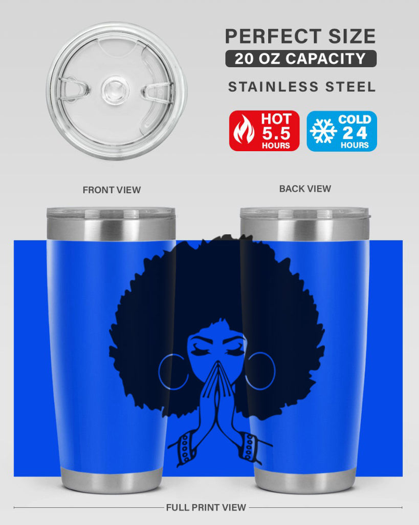black women - queen 21#- women-girls- Tumbler