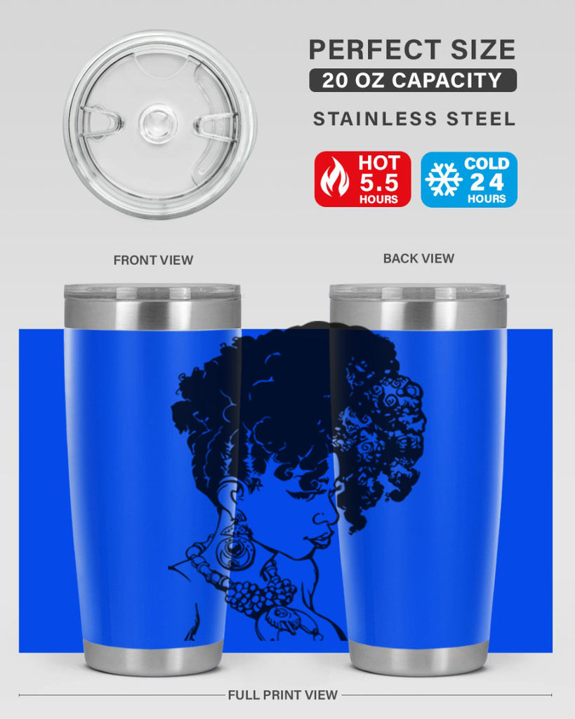 black women - queen 40#- women-girls- Tumbler