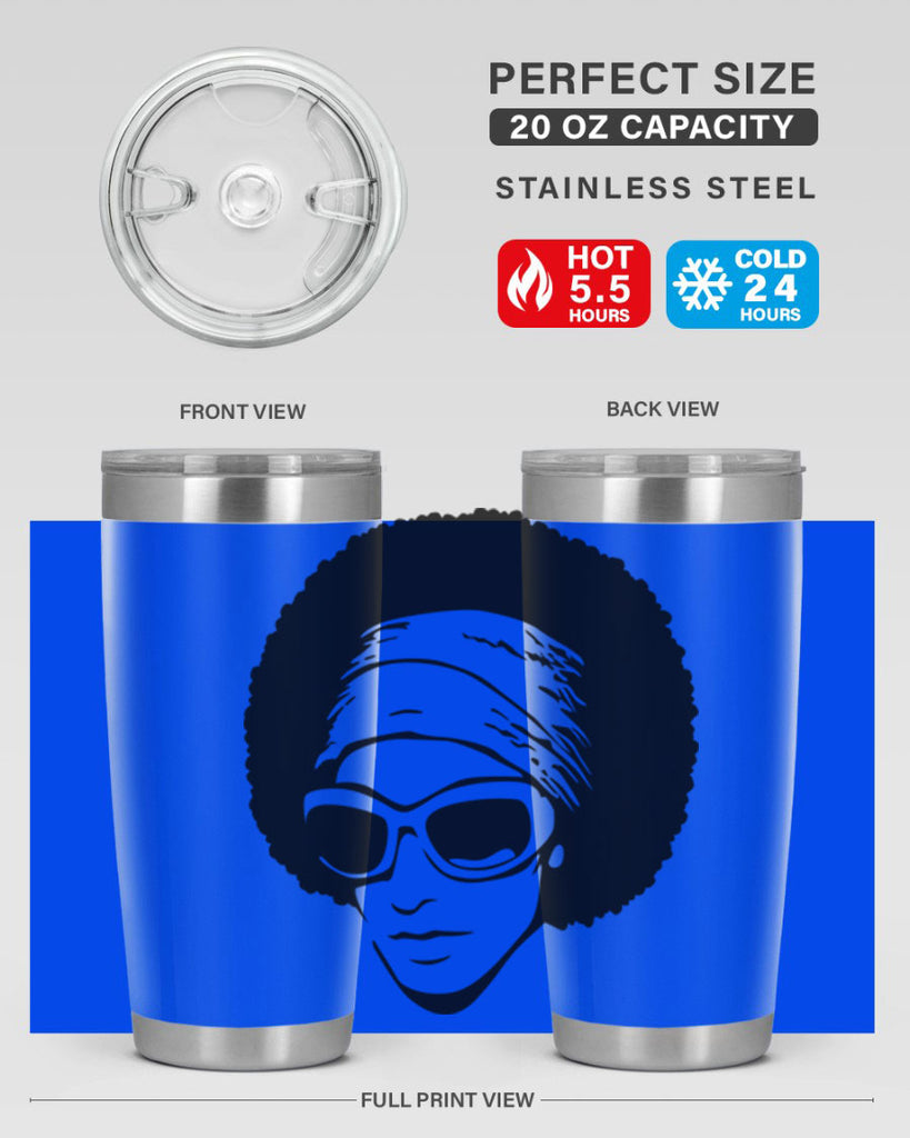 black women - queen 70#- women-girls- Tumbler