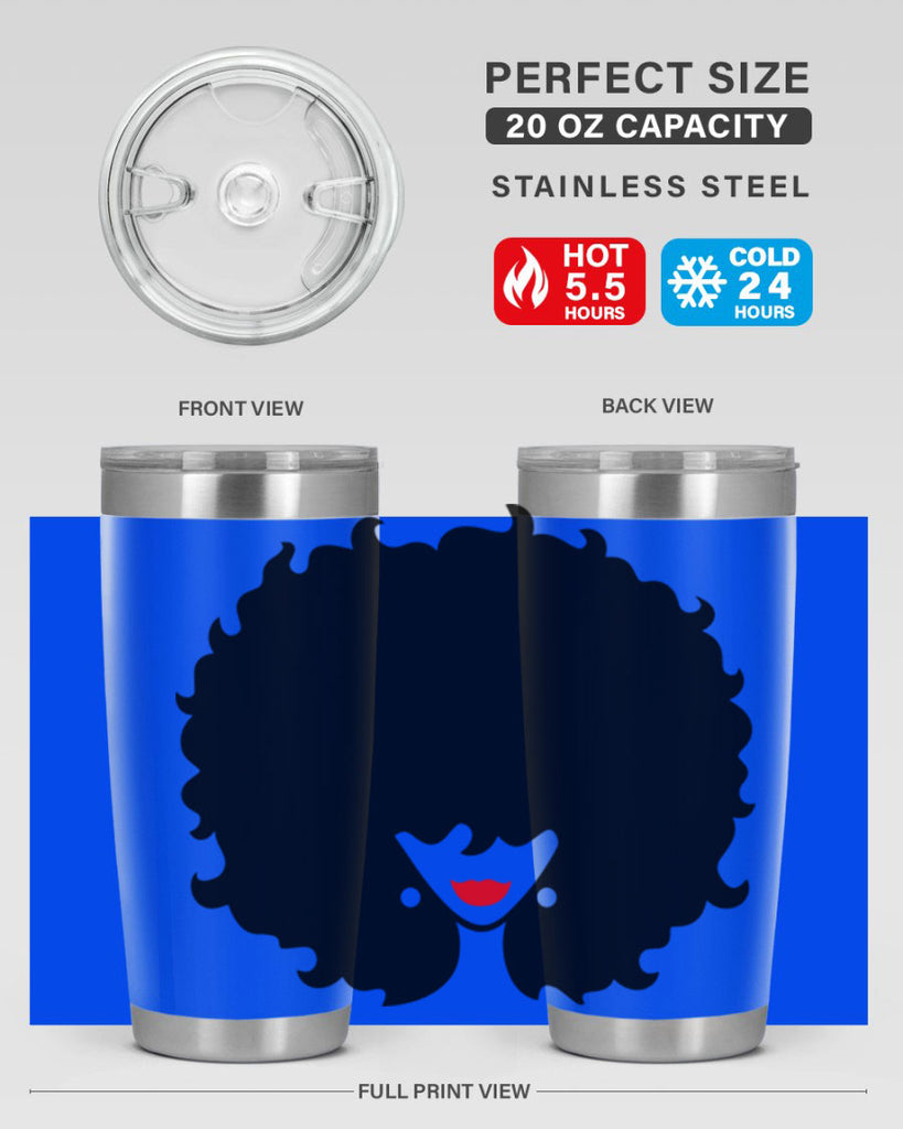 black women - queen 82#- women-girls- Tumbler