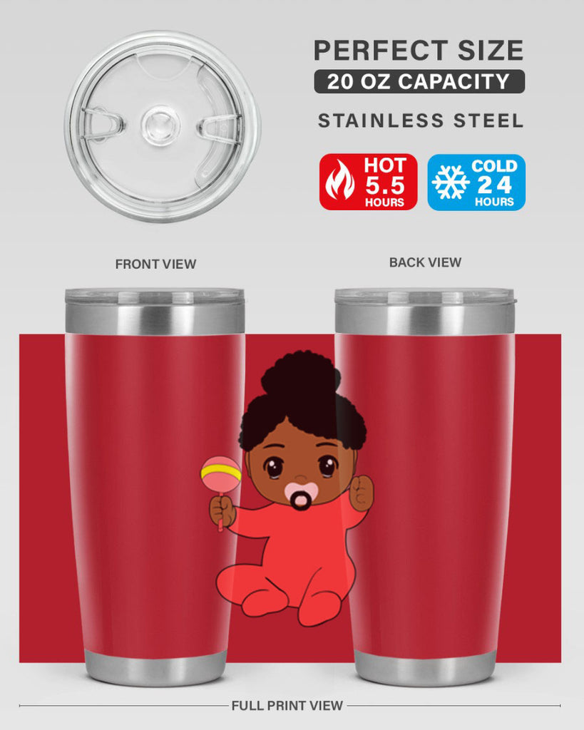 Black baby style 4#- women-girls- Tumbler